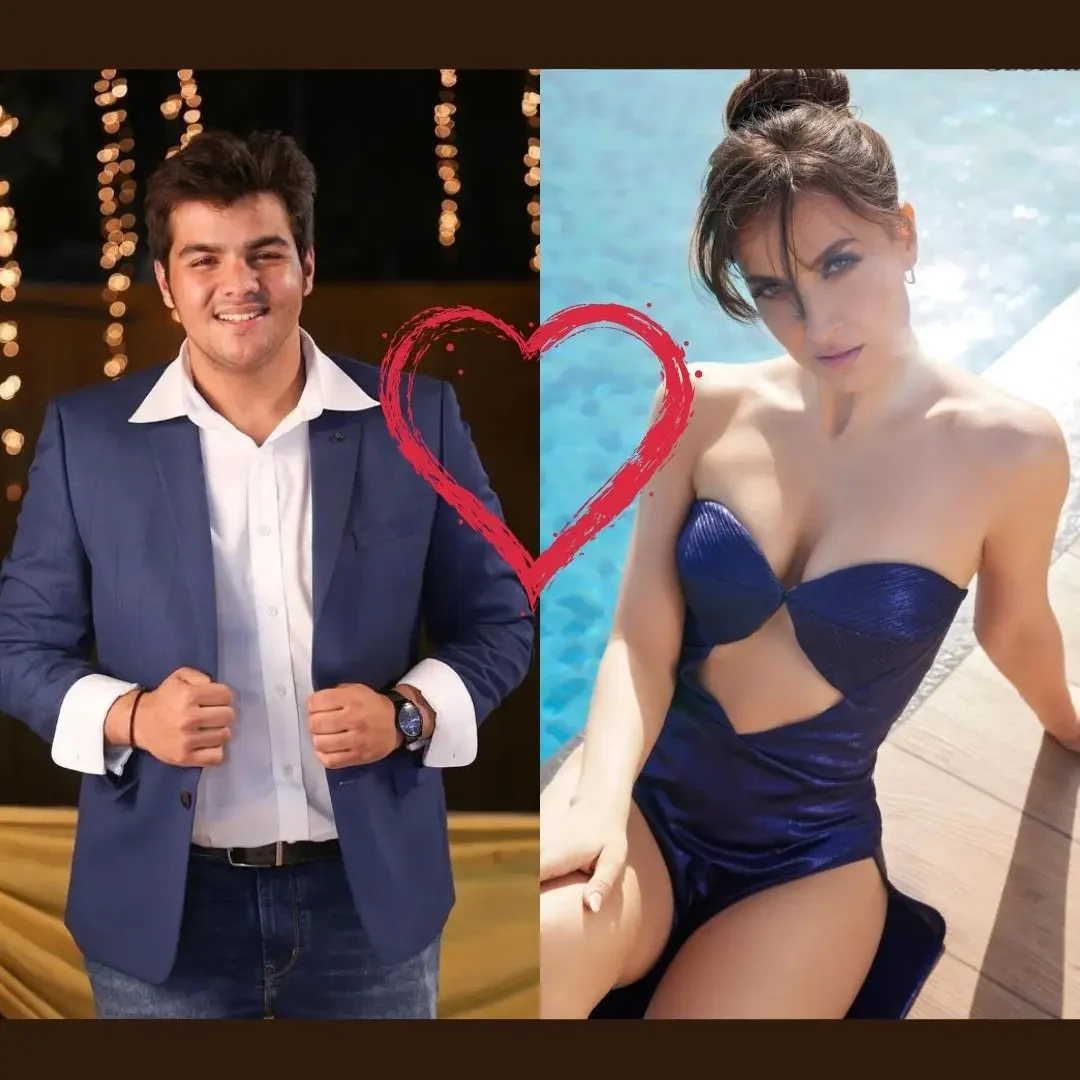 Collage of Ashish Chanchlani and Elli AvrRam sparking relationship gossip