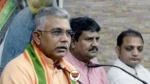 Dilip Ghosh speaks at press conference with BJP leaders